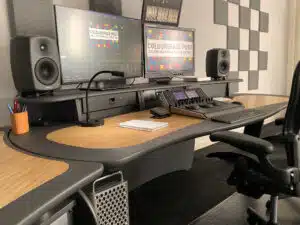 post-production-grading-suite3 Boutique colour grading suite in Sydney for long-form film and television.